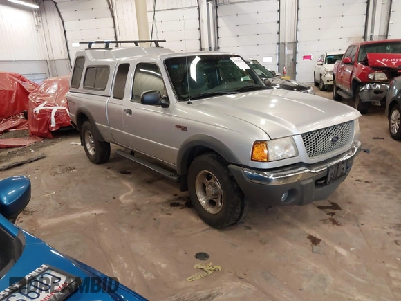 2001 Ford Ranger XL Fleet z VIN 1FTZR15E81PA53447, wystawiony jako IAAI lot #41838161 z przebiegiem 113 739 mil mil oraz . Historia ofert i sprzedaży dostępna na DreamBid. Obrazek 1.
