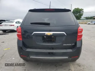 2016 Chevrolet Equinox LTZ z VIN 2GNALDEKXG6332081, wystawiony jako Copart lot #56972925 z przebiegiem 97 460 mil mil oraz Szkoda całkowita • Salvage title. Historia ofert i sprzedaży dostępna na DreamBid. Obrazek 6.