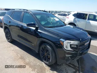 2022 GMC Terrain SLE with VIN 3GKALMEV2NL314044, listed as a IAAI auction lot 41946903 with 25,801 mi miles. Bid and sale history available at carsss.com. Image 1.