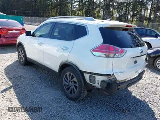 2016 Nissan Rogue SL with VIN 5N1AT2MV7GC866067, listed as a IAAI auction lot 42023831 with 94,727 mi miles and . Bid and sale history available at DreamBid. Image 3.
