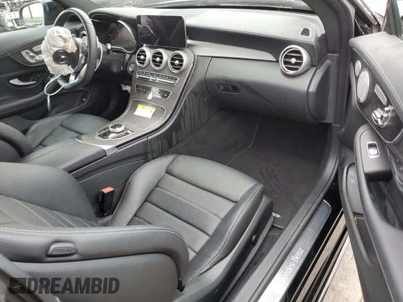 2023 Mercedes-Benz C 300 with VIN W1KWJ8DB3PG119749, listed as a Copart auction lot 56160605 with 13,281 mi miles and Salvage Title. Bid and sale history available at DreamBid. Image 8.
