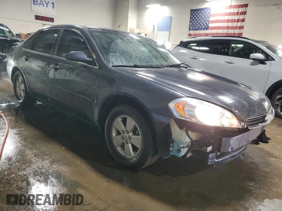 2008 Chevrolet Impala LT with VIN 2G1WT58K281252104, listed as a Copart auction lot 51760045 with 113,416 mi miles and Salvage Title. Bid and sale history available at DreamBid. Image 4.
