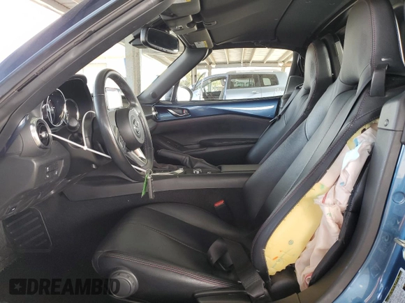 2018 Mazda MX-5 Miata Grand Touring with VIN JM1NDAM78J0203954, listed as a Copart auction lot 51148095 with 36,978 mi miles and Salvage title. Bid and sale history available at DreamBid. Image 7.