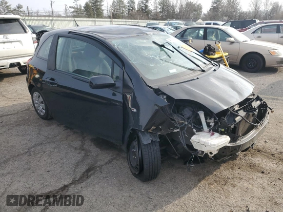 2011 Toyota Yaris with VIN JTDJT4K3XB5334522, listed as a Copart auction lot 41404045 with 0 mi miles and Salvage Title. Bid and sale history available at carsss.com. Image 4.