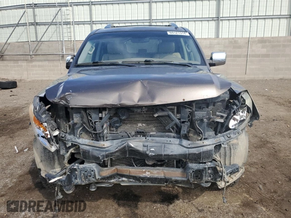2015 Nissan Armada Platinum z VIN 5N1AA0NC6FN602610, wystawiony jako Copart lot #69121314 z przebiegiem 117 166 mil mil oraz Szkoda całkowita • Salvage title. Historia ofert i sprzedaży dostępna na DreamBid. Obrazek 5.