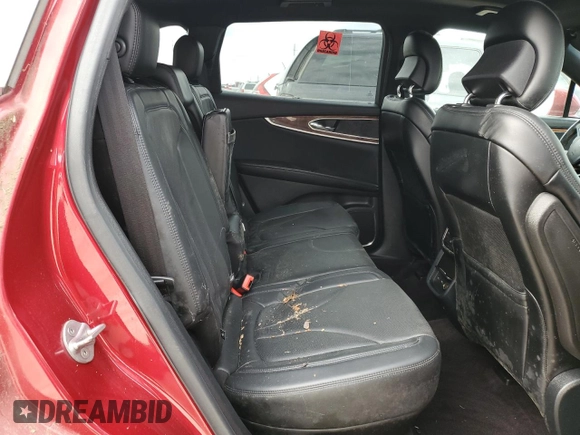 2016 Lincoln MKX Reserve with VIN 2LMTJ6LR9GBL51411, listed as a Copart auction lot 89399635 with 26,018 mi miles and Clean Title. Bid and sale history available at DreamBid. Image 11.