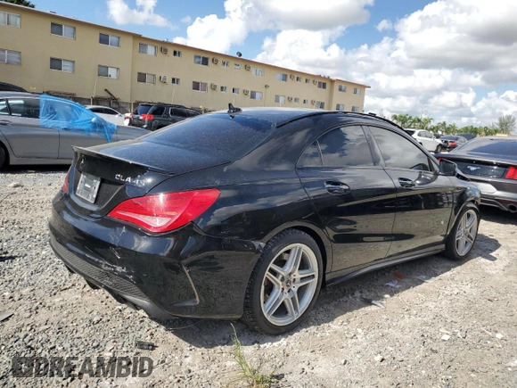 2016 Mercedes-Benz CLA 45 AMG with VIN WDDSJ5CB5GN347455, listed as a Copart auction lot 66579284 with 92,042 mi miles and Salvage Title. Bid and sale history available at DreamBid. Image 3.