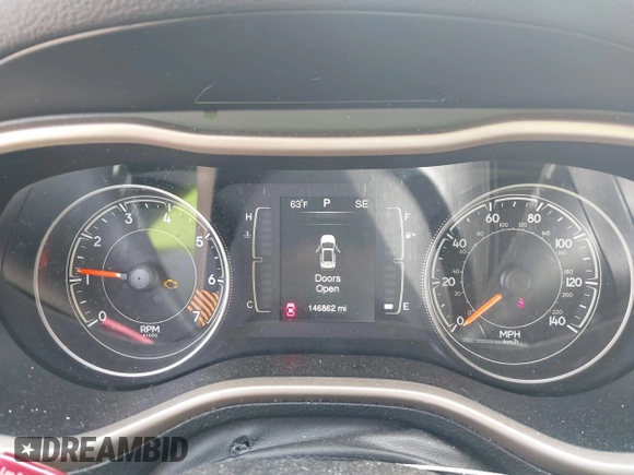 2015 Jeep Cherokee Latitude with VIN 1C4PJLCB3FW517843, listed as a IAAI auction lot 41828715 with 146,862 mi miles and . Bid and sale history available at DreamBid. Image 7.