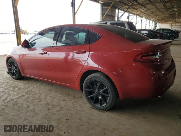 2016 Dodge Dart SXT z VIN 1C3CDFBB8GD565400, wystawiony jako Copart lot #58258175 z przebiegiem 161 298 mil mil oraz Szkoda całkowita • Salvage title. Historia ofert i sprzedaży dostępna na DreamBid. Obrazek 2.
