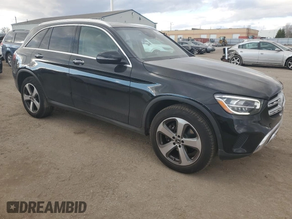 2021 Mercedes-Benz GLC 300 with VIN W1N0G8EB7MV268436, listed as a Copart auction lot 79032014 with 63,211 mi miles and Clean title. Bid and sale history available at DreamBid. Image 4.