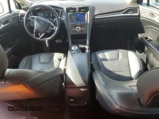 2018 Ford Fusion Titanium with VIN 3FA6P0RU4JR134142, listed as a Copart auction lot 52046465 with 91,018 mi miles and Salvage Title. Bid and sale history available at DreamBid. Image 8.