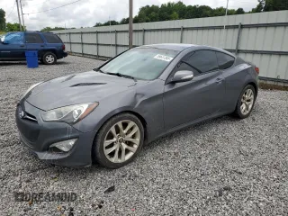 2016 Hyundai Genesis Coupe 3.8L Base with VIN KMHHT6KJ1GU132802, listed as a Copart auction lot 58637395 with 103,839 mi miles and Clean title. Bid and sale history available at DreamBid. Image 1.