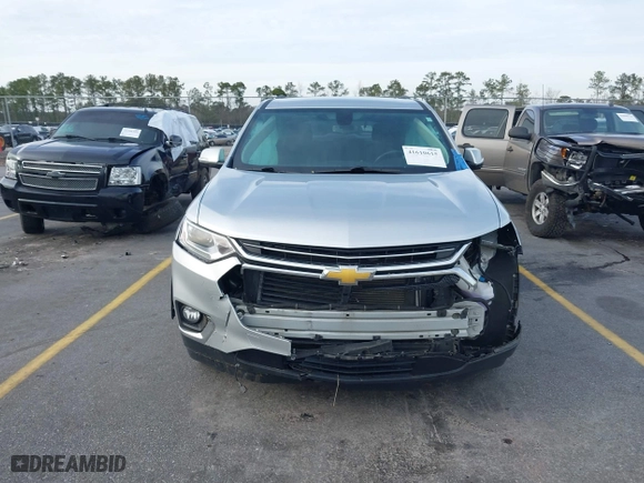 2019 Chevrolet Traverse LT Leather with VIN 1GNERHKW6KJ140036, listed as a IAAI auction lot 41610615 with 98,685 mi miles. Bid and sale history available at carsss.com. Image 12.