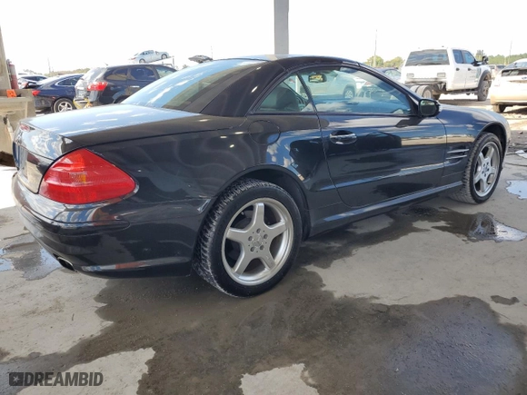 2003 Mercedes-Benz SL-Class with VIN WDBSK75F93F059685, listed as a Copart auction lot 50923535 with 62,032 mi miles and Non Repairable. Bid and sale history available at carsss.com. Image 3.