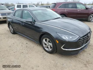 2022 Hyundai Sonata SE with VIN 5NPEG4JA0NH144982, listed as a Copart auction lot 48109664 with 27,634 mi miles and Non Repairable. Bid and sale history available at carsss.com. Image 4.