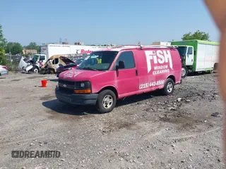 2005 Chevrolet Express Cargo with VIN 1GCFG15X451110200, listed as a IAAI auction lot 42551590 with 239,764 mi miles and . Bid and sale history available at DreamBid. Image 2.