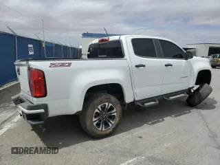 2022 Chevrolet Colorado 2WD Z71 with VIN 1GCGSDEN7N1143761, listed as a Copart auction lot 48074005 with 46,920 mi miles and Salvage title. Bid and sale history available at DreamBid. Image 3.