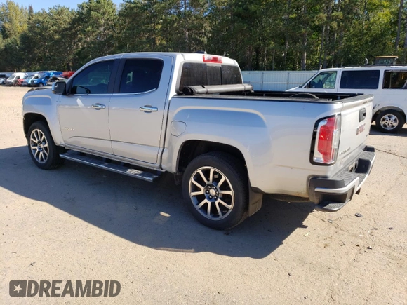 2017 GMC Canyon 4WD Denali with VIN 1GTP6EE13H1257638, listed as a Copart auction lot 72928154 with 126,675 mi miles and Salvage Title. Bid and sale history available at carsss.com. Image 2.