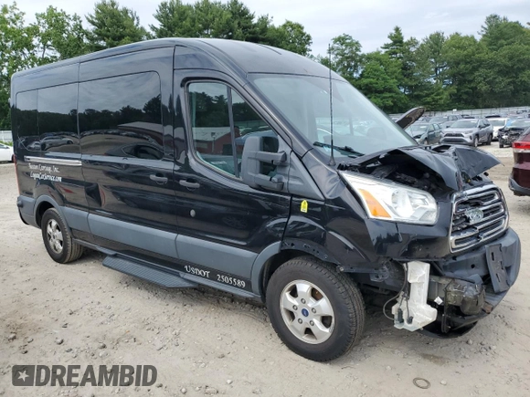 2017 Ford Transit Passenger XL с VIN 1FBAX2CG1HKA46526, выставлен на аукционе Copart как лот 62453115 с пробегом Не указан миль и Списание • Salvage title. История ставок и продаж доступна на DreamBid. Изображение 4.