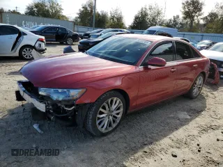 2014 Audi A6 2.0T Premium Plus with VIN WAUDFAFC6EN064364, listed as a Copart auction lot 88502305 with 156,134 mi miles and Salvage Title. Bid and sale history available at carsss.com. Image 1.