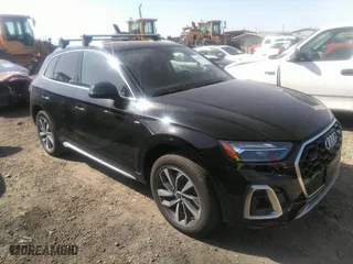 2024 Audi Q5 S line Premium Plus with VIN WA1EAAFY8R2086532, listed as a IAAI auction lot 41845939 with 18,852 mi miles. Bid and sale history available at carsss.com. Image 1.