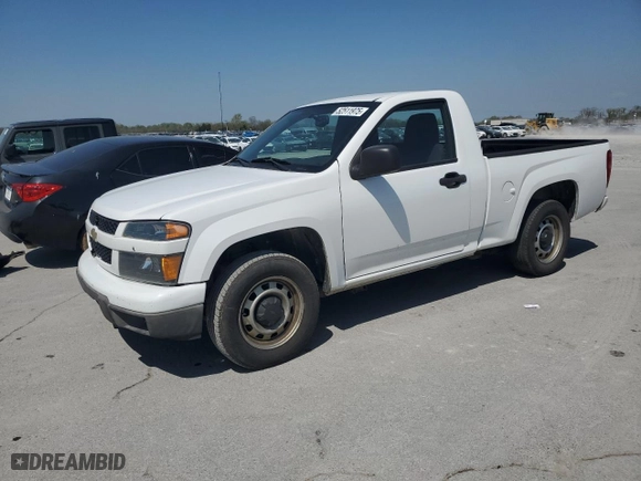 2012 Chevrolet Colorado Work Truck with VIN 1GCCSBF92C8129114, listed as a Copart auction lot 52511975 with 247,417 mi miles and Clean Title. Bid and sale history available at carsss.com. Image 1.