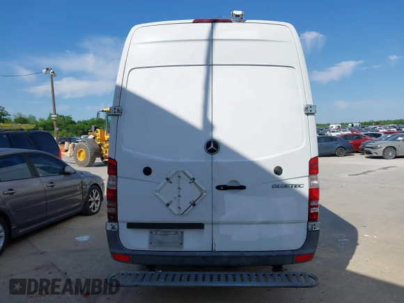 2011 Mercedes-Benz Sprinter Cargo with VIN WD3PE8CB7B5607802, listed as a IAAI auction lot 42006696 with 384,005 mi miles. Bid and sale history available at carsss.com. Image 16.