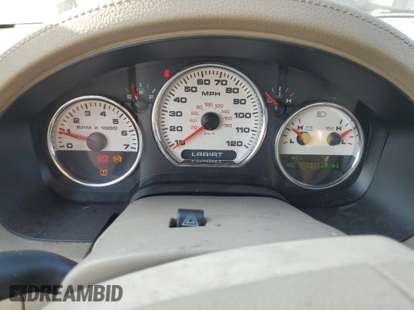 2007 Ford F-150 XLT with VIN 1FTPX14V57NA06265, listed as a Copart auction lot 48874615 with 193,520 mi miles and Salvage Title. Bid and sale history available at carsss.com. Image 9.