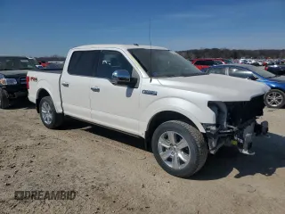 2019 Ford F-150 XL with VIN 1FTEW1E48KFD53334, listed as a Copart auction lot 48303595 with 40,208 mi miles and Salvage Title. Bid and sale history available at carsss.com. Image 4.