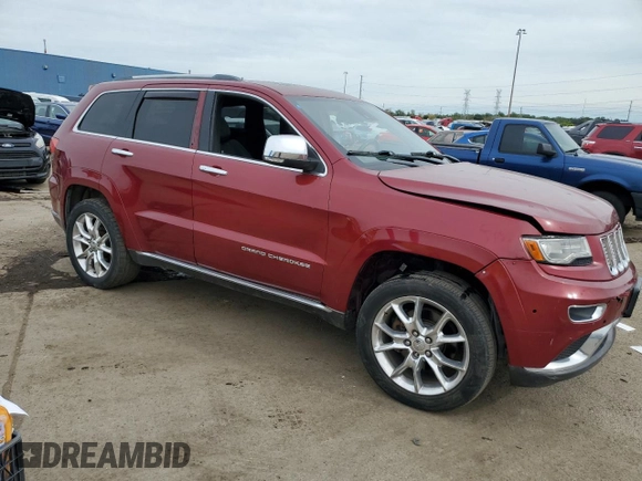 2015 Jeep Grand Cherokee Summit with VIN 1C4RJFJM3FC118513, listed as a Copart auction lot 73327674 with 154,416 mi miles and Clean Title. Bid and sale history available at carsss.com. Image 4.