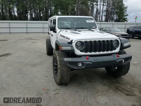 2024 Jeep Wrangler Rubicon with VIN 1C4PJXFG6RW345620, listed as a Copart auction lot 48240875 with 16,778 mi miles and Salvage Title. Bid and sale history available at DreamBid. Image 11.