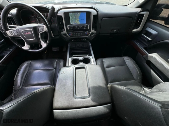 2015 GMC Sierra 2500HD available WiFi SLT with VIN 1GT12ZE82FF581685, listed as a Copart auction lot 80415124 with NaN miles and Clean Title. Bid and sale history available at carsss.com. Image 9.