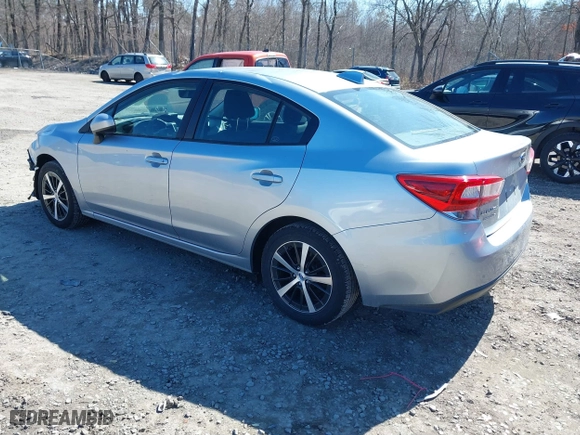 2019 Subaru Impreza Premium with VIN 4S3GKAC67K3605326, listed as a IAAI auction lot 41883752 with 52,891 mi miles. Bid and sale history available at carsss.com. Image 3.