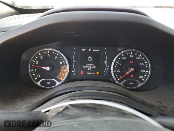 2019 Jeep Renegade Latitude z VIN ZACNJABB4KPJ77846, wystawiony jako Copart lot #53293925 z przebiegiem 77 934 mil mil oraz Szkoda całkowita • Salvage title. Historia ofert i sprzedaży dostępna na DreamBid. Obrazek 9.