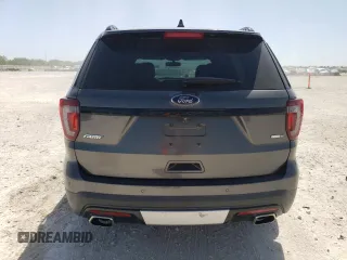 2017 Ford Explorer Sport with VIN 1FM5K8GT5HGE28563, listed as a Copart auction lot 52978425 with 67,200 mi miles and Salvage Title. Bid and sale history available at carsss.com. Image 6.