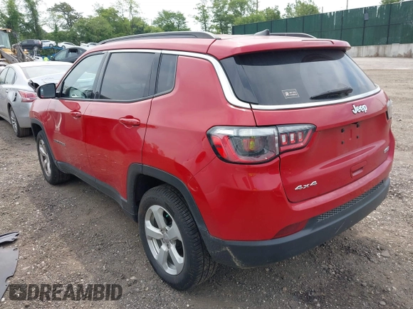 2021 Jeep Compass Latitude with VIN 3C4NJDBB9MT544885, listed as a IAAI auction lot 42417469 with 177,511 mi miles and . Bid and sale history available at DreamBid. Image 3.
