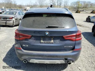 2021 BMW X3 xDrive30e with VIN 5UXTS1C03M9E02168, listed as a Copart auction lot 54222645 with 48,183 mi miles and Salvage Title. Bid and sale history available at carsss.com. Image 6.