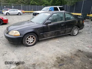 1998 Honda Civic HX with VIN 1HGEJ7128TL075318, listed as a Copart auction lot 82746094 with 126,622 mi miles and Non Repairable. Bid and sale history available at carsss.com. Image 1.