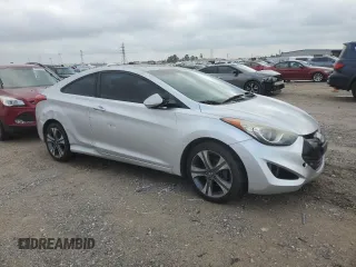 2013 Hyundai Elantra Coupe GS PZEV with VIN KMHDH6AE9DU022788, listed as a Copart auction lot 84452924 with 110,785 mi miles and Clean Title. Bid and sale history available at carsss.com. Image 4.
