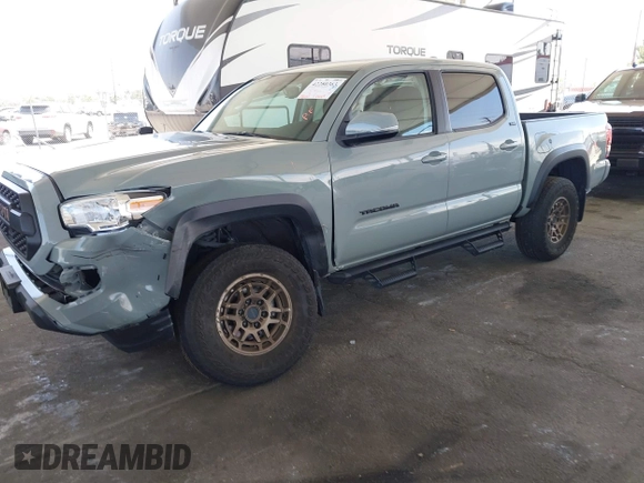 2022 Toyota Tacoma SR with VIN 3TMCZ5ANXNM479025, listed as a IAAI auction lot 42280363 with 29,650 mi miles and . Bid and sale history available at DreamBid. Image 17.
