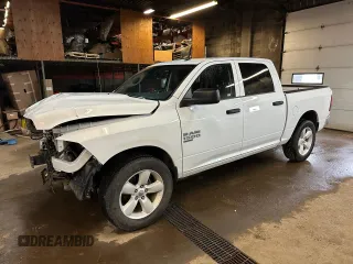 2023 Ram 1500 SLT z VIN 3C6RR7LG4PG678827, wystawiony jako Copart lot #55741925 z przebiegiem 47 266 mil mil oraz Szkoda całkowita • Salvage title. Historia ofert i sprzedaży dostępna na DreamBid. Obrazek 1.