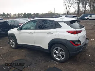 2022 Hyundai Kona SEL with VIN KM8K3CAB2NU858308, listed as a IAAI auction lot 42021360 with 17,894 mi miles and . Bid and sale history available at DreamBid. Image 13.