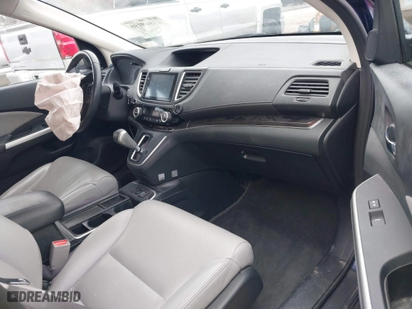 2016 Honda CR-V EX-L with VIN 2HKRM4H7XGH614197, listed as a IAAI auction lot 41869198 with 188,259 mi miles. Bid and sale history available at carsss.com. Image 5.