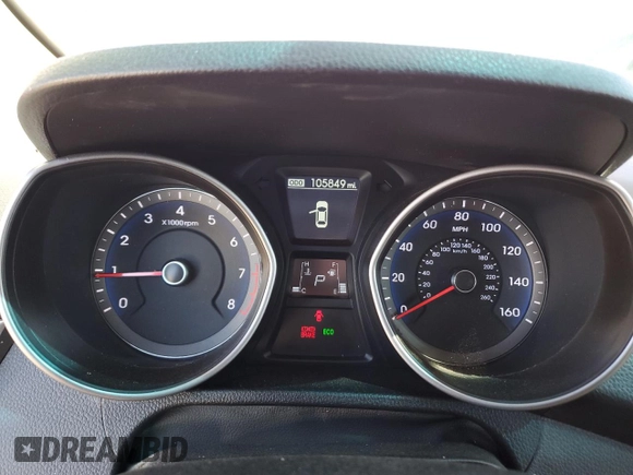 2016 Hyundai Elantra GT with VIN KMHD35LH1GU266651, listed as a Copart auction lot 70490514 with 105,849 mi miles and Salvage Title. Bid and sale history available at carsss.com. Image 9.