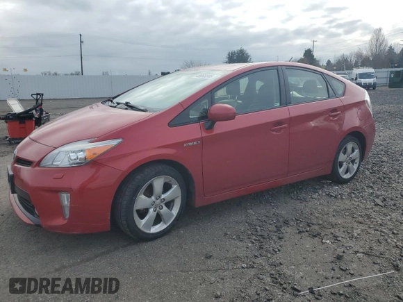 2014 Toyota Prius Four with VIN JTDKN3DU6E0356999, listed as a Copart auction lot 48083305 with 284,666 mi miles and Salvage Title. Bid and sale history available at carsss.com. Image 1.