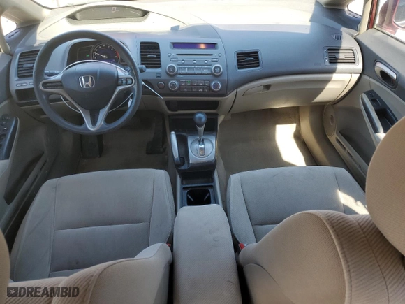 2009 Honda Civic Sdn LX with VIN 19XFA16509E048294, listed as a Copart auction lot 50145765 with 207,412 mi miles and Clean Title. Bid and sale history available at carsss.com. Image 8.
