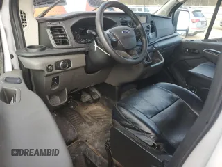 2022 Ford Transit Cargo with VIN 1FTBR1C87NKA45518, listed as a Copart auction lot 84879794 with 54,272 mi miles and Salvage Title. Bid and sale history available at DreamBid. Image 8.