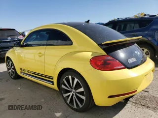 2014 Volkswagen Beetle Turbo R-Line with VIN 3VWVT7AT8EM618182, listed as a Copart auction lot 73380874 with 51,373 mi miles and Salvage Title. Bid and sale history available at DreamBid. Image 2.
