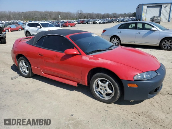 1997 Mitsubishi Eclipse GS with VIN 4A3AX35G5VE127678, listed as a Copart auction lot 46251855 with 140,259 mi miles and Salvage Title. Bid and sale history available at carsss.com. Image 4.