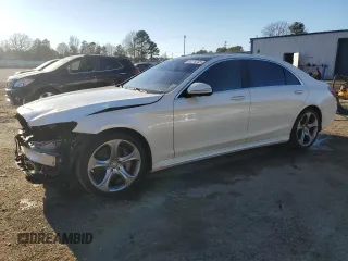 2016 Mercedes-Benz S 550 with VIN WDDUG8CB0GA230317, listed as a Copart auction lot 88218235 with 89,540 mi miles and Salvage Title. Bid and sale history available at carsss.com. Image 1.